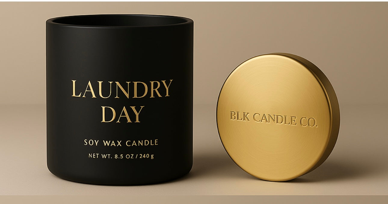 Laundry Day Candle Jar