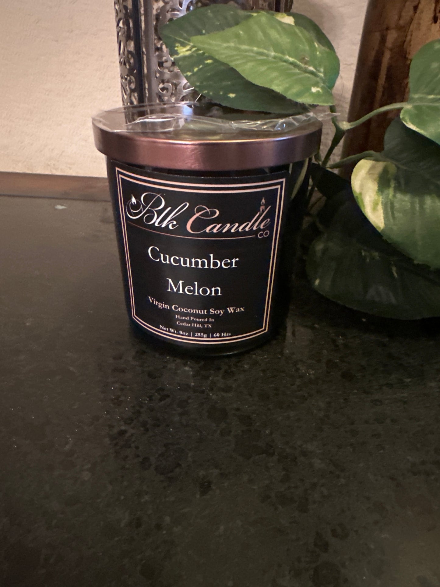 Cucumber Melon Candle Jar