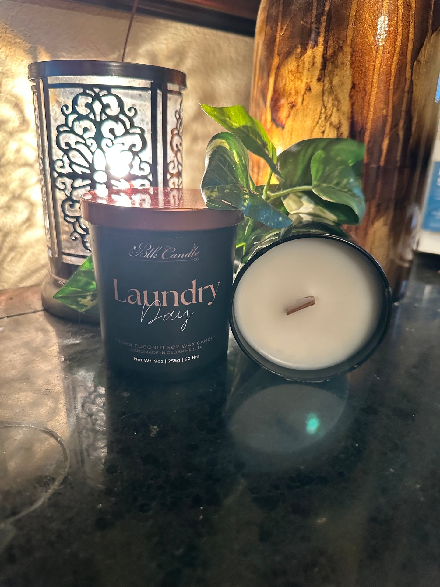 Laundry Day Candle Jar