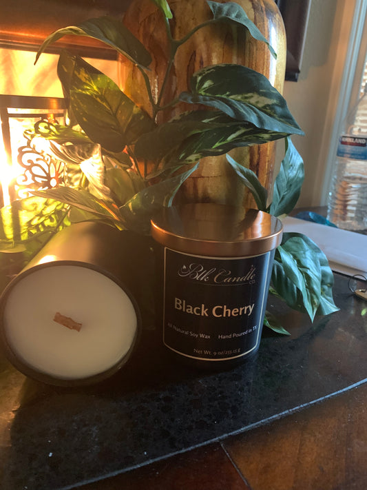 Black Cherry Candle Jar