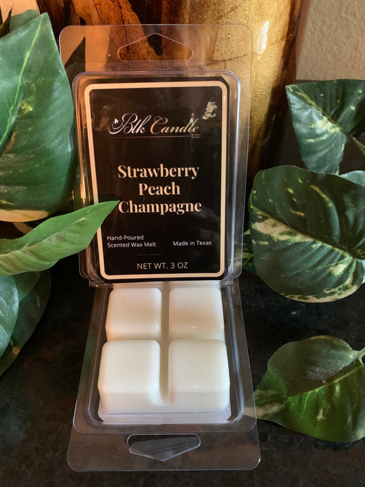 Strawberry Peach Champagne Wax Melt